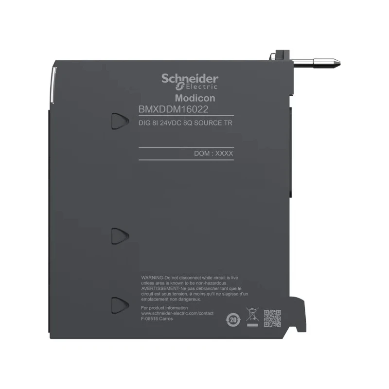 Schneider Electric PLC I/O Module, Discrete 8 Inputs/Outputs, Rack Mount, Modicon X80 BMXDDM16022