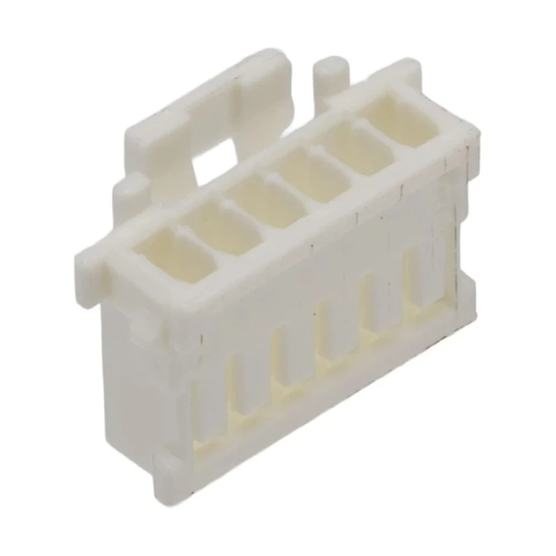 Molex MicroClasp Female Connector Housing, 2 mm Pitch, 6 Way, 1 Row, Nylon, Cable Mount, Straight Orientation 51382-0600