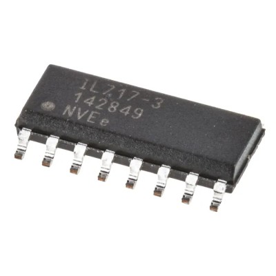 NVE 4-Channel Digital Isolator 110 Mbps, 2.5 kVrms, SOIC, 5.5V IL717-3E