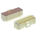 Molex Pico-Clasp Series Straight Surface PCB Header, 30 Contacts, 1 mm Pitch, Dual Row, Shrouded, 50V, Nylon Body 501190-3017