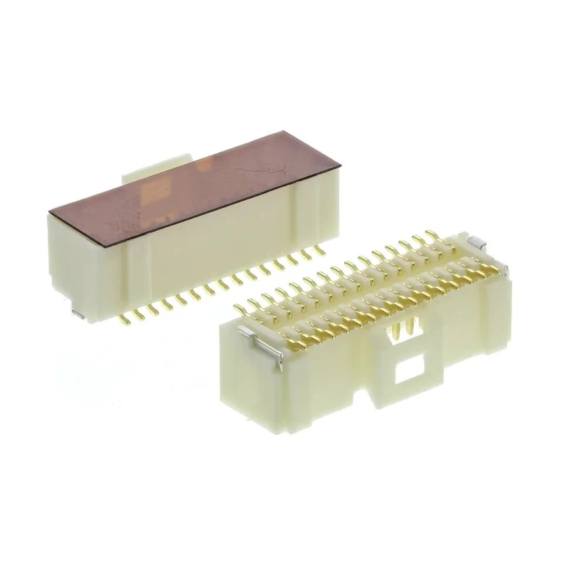 Molex Pico-Clasp Series Straight Surface PCB Header, 30 Contacts, 1 mm Pitch, Dual Row, Shrouded, 50V, Nylon Body 501190-3017