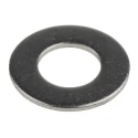 RS PRO Stainless Steel Plain Washers M10 BS 4320 189-670, 21mm OD, 10.5mm ID, 1.25mm Thick