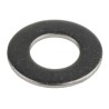 RS PRO Stainless Steel Plain Washers M10 BS 4320 189-670, 21mm OD, 10.5mm ID, 1.25mm Thick