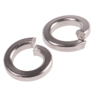 RS PRO Stainless Steel Plain Lock Washer M3 DIN 7980 189-686