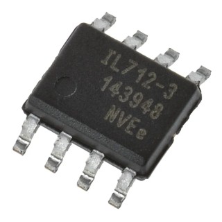 NVE 2-Channel Digital Isolator IL712-3E 110 Mbps, 2.5 kVrms, 5.5V, SOIC-8 Surface Mount