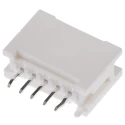 Molex MicroClasp Series Straight Through Hole PCB Header, 5 Contacts, 2 mm Pitch, 1 Row, Shrouded 55932-0510
