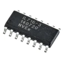 NVE 4-Channel High-Speed Digital Isolator 110 Mbps, 2.5 kVrms, 3V–5.5V, 16-Pin, Surface Mount IL716-3E