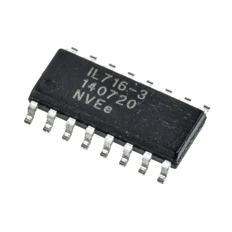 NVE 4-Channel High-Speed Digital Isolator 110 Mbps, 2.5 kVrms, 3V–5.5V, 16-Pin, Surface Mount IL716-3E