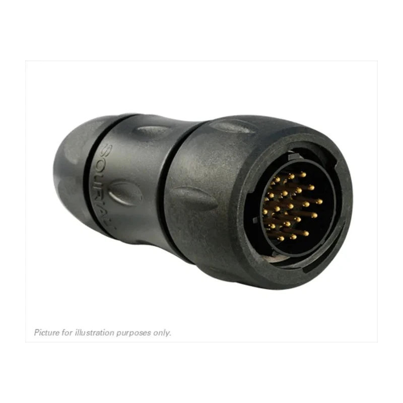 Souriau Sunbank by Eaton Circular Connector 19 Contacts, Cable, Standard, Male Socket, IP68, IP69K, Bayonet UTS6JC1419P