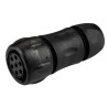 Souriau Sunbank by Eaton Circular Connector, 7 Contacts, Cable Mount, Socket, Female, Standard Size, /IP69K, 16A, 250V IP68
