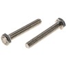 RS PRO Stainless Steel Hex Bolt M6 x 40 mm A4 Type 316 Fully Threaded DIN 933 190-210