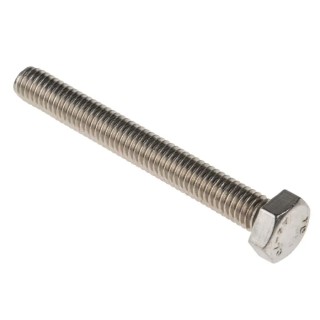 RS PRO Stainless Steel Hex Bolt M6 x 50 mm A4 Type 316 Fully Threaded DIN 933 190-232