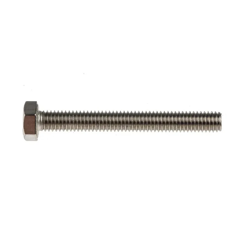 RS PRO Stainless Steel Hex Bolt M6 x 50 mm A4 Type 316 Fully Threaded DIN 933 190-232
