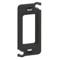 Legrand Black 1 Gang Frame, Polyamide & Galfan Steel, 70.9 x 33.4 x 7.2 mm, Céliane Range 0 802 50