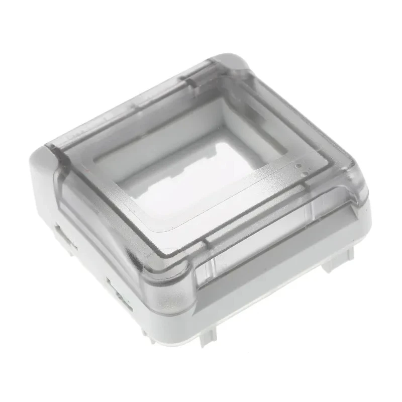 Legrand Mosaic Grey Polycarbonate Light Switch Frame 64.7mm x 64.1mm x 21.5mm IP55 0 695 80