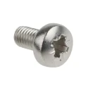 RS PRO Slot Pan Stainless Steel Machine Screw, M3 Thread, 6 mm Length, DIN 7985, A2 Grade 190-428