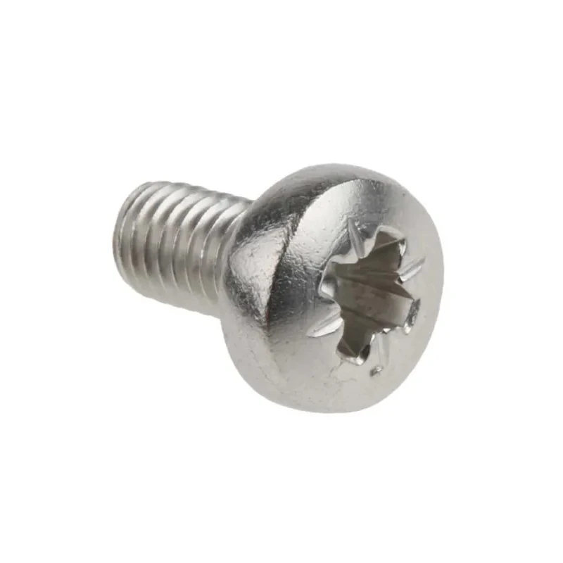 RS PRO Slot Pan Stainless Steel Machine Screw, M3 Thread, 6 mm Length, DIN 7985, A2 Grade 190-428