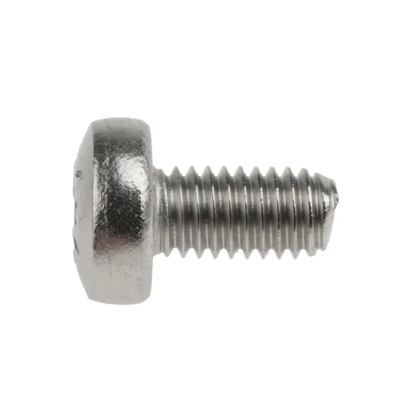 RS PRO Slot Pan Stainless Steel Machine Screw, M3 Thread, 6 mm Length, DIN 7985, A2 Grade 190-428