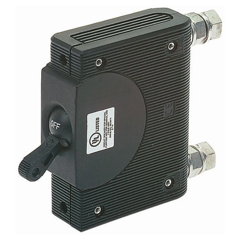 ETA 1-Pole Panel Mount Isolator Switch 100A, IP00, IP40, 480V AC, Quick Connect 8345-B01A-U3M0-DB1B1B-100A