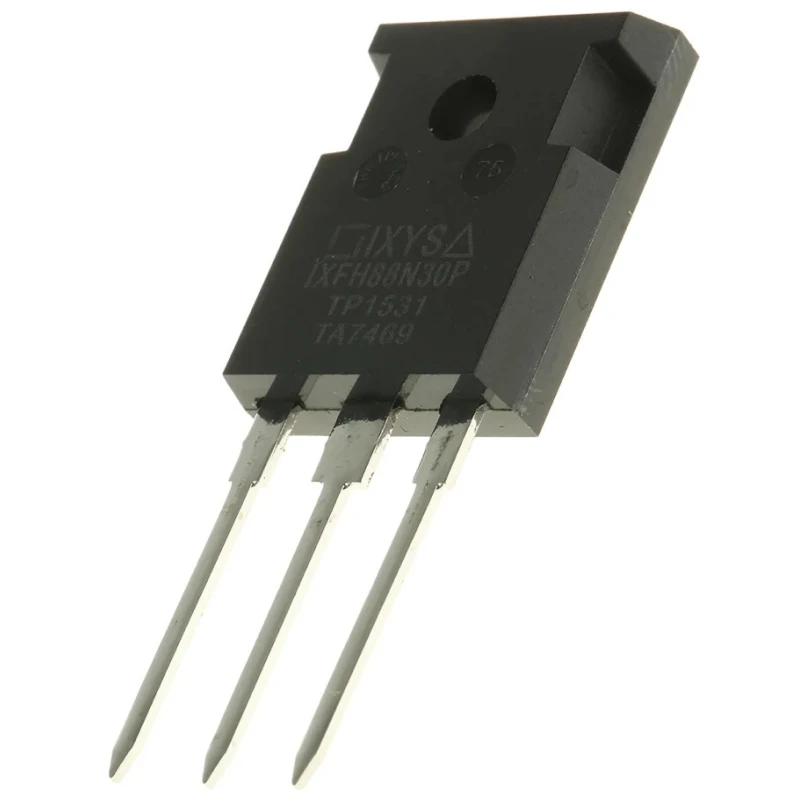 IXYS HiperFET Polar N-Channel MOSFET, 88A, 300V, Enhancement, TO-247, 3 Pin IXFH88N30P