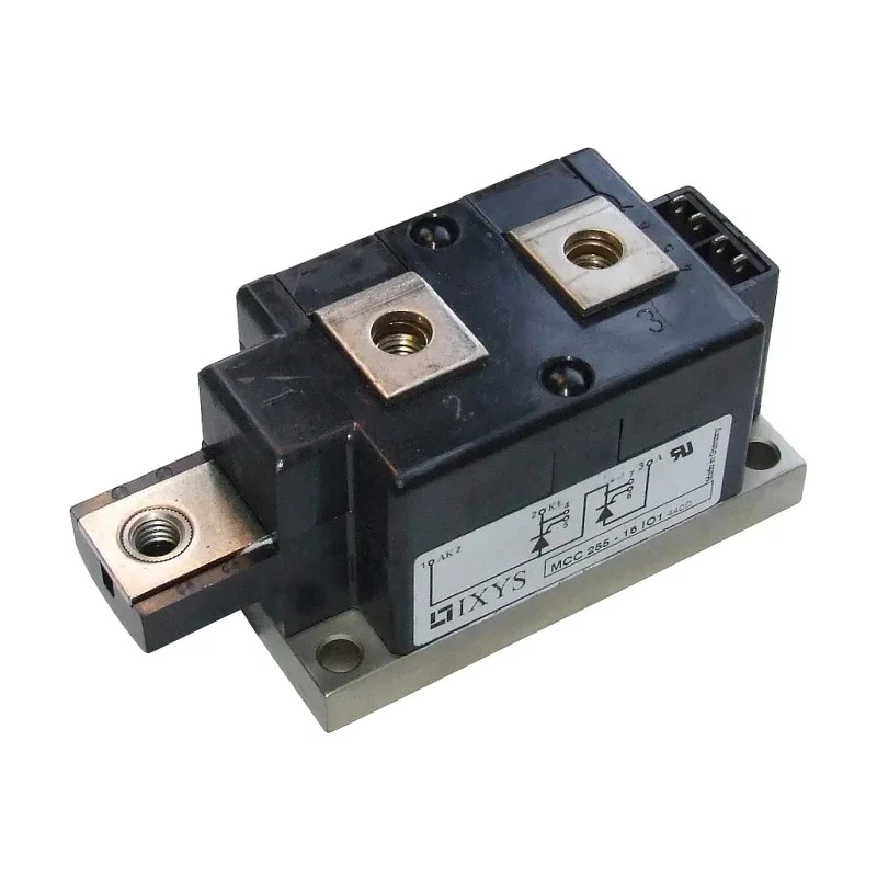 IXYS Dual Thyristor Module 1600V, 9.6kA, 250A, Panel Mount, 7-Pin MCC255-16IO1