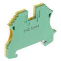Weidmüller 2-Way WPE 2.5 Earth Terminal Block 25mm², 800V, Screw Termination, Wemid Housing, ATEX 1010000000
