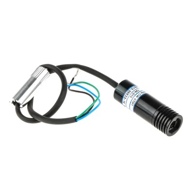 Global Laser Laser Module 670 nm 1 mW Continuous Wave, TTL Control, Ellipse Pattern, -12V to -8V Beta CW 1068-42-000