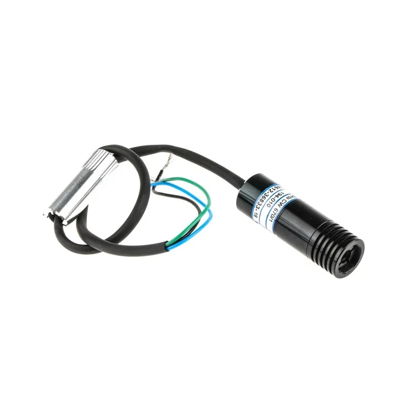 Global Laser Laser Module 670 nm 1 mW Continuous Wave, TTL Control, Ellipse Pattern, -12V to -8V Beta CW 1068-42-000