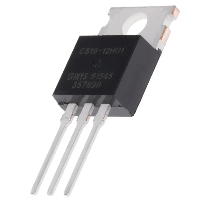 IXYS Thyristor 1200 V, 19 A, 28 mA, 180 A, TO-220 Package, SCR, CS19-12HO1