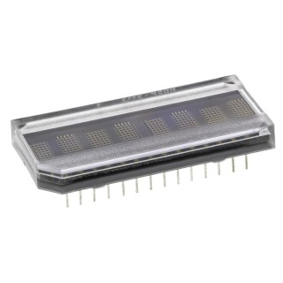 Broadcom 8-Digit Dot Matrix LED Display, Red 7.5mcd, 4.8mm Character Height, Through-Hole HDSP-2112