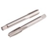 RS PRO Metric Hand Tap Set M10, Straight Flute, HSS, 80mm, Right Hand, 2 Pieces 151-824
