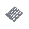 Storm Keypad Legend Sheet for 900 Series and 700 Series, Legend Tiles Set A, ABS, Mid-Grey, 26 Keys, 1 Space Bar 70A00102