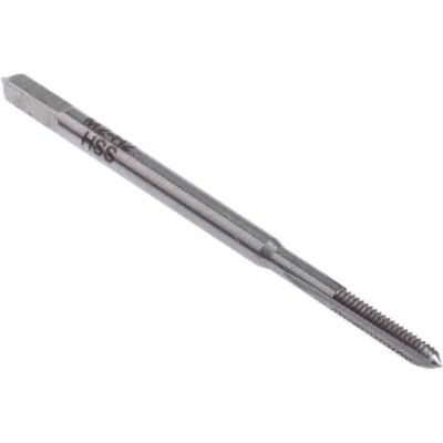 RS PRO Threading Tap M2, Metric Standard, Hand Tap, HSS, 41mm, Right Hand 152-120