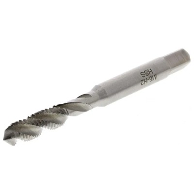 RS PRO Threading Tap M6 Metric Spiral Flute Machine Tap HSS, Right Hand 66mm 151-987