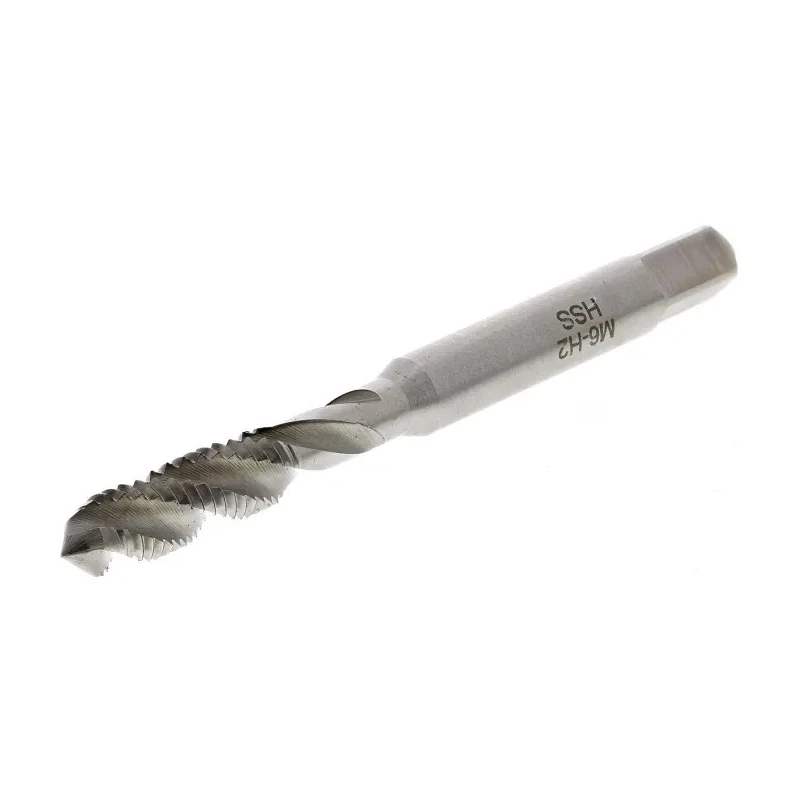RS PRO Threading Tap M6 Metric Spiral Flute Machine Tap HSS, Right Hand 66mm 151-987