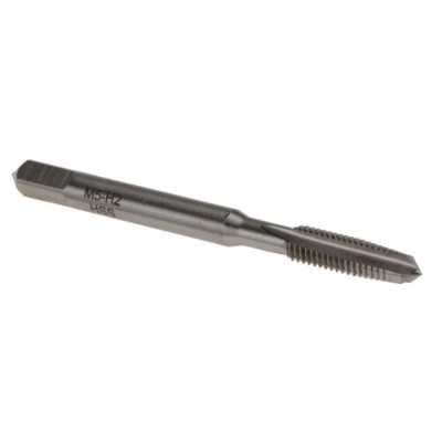 RS PRO Threading Tap M5 Metric Standard Hand Tap HSS Blue Stream Tempered 58mm Taper 152-300