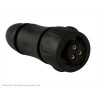 Souriau Sunbank by Eaton Circular Connector 3 Contacts, Cable Mount, Female Socket, IP68/IP69K, 16A, 250V, UTS6JC103S