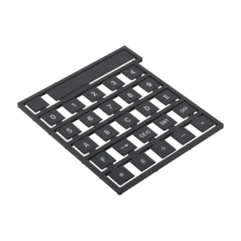 Storm Keypad Legend Sheet, 26 Keys + Space Bar for 900 Series, 700 Series ABS Mid-Grey White Print 70F00102