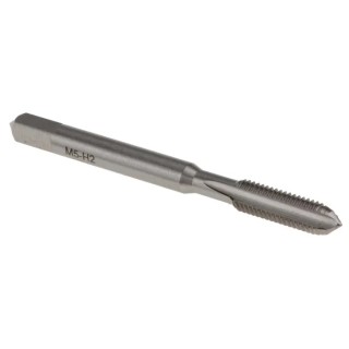 RS PRO Threading Tap M5 Metric Standard Hand Tap High Speed Steel Blue Stream Tempered 58mm 152-384