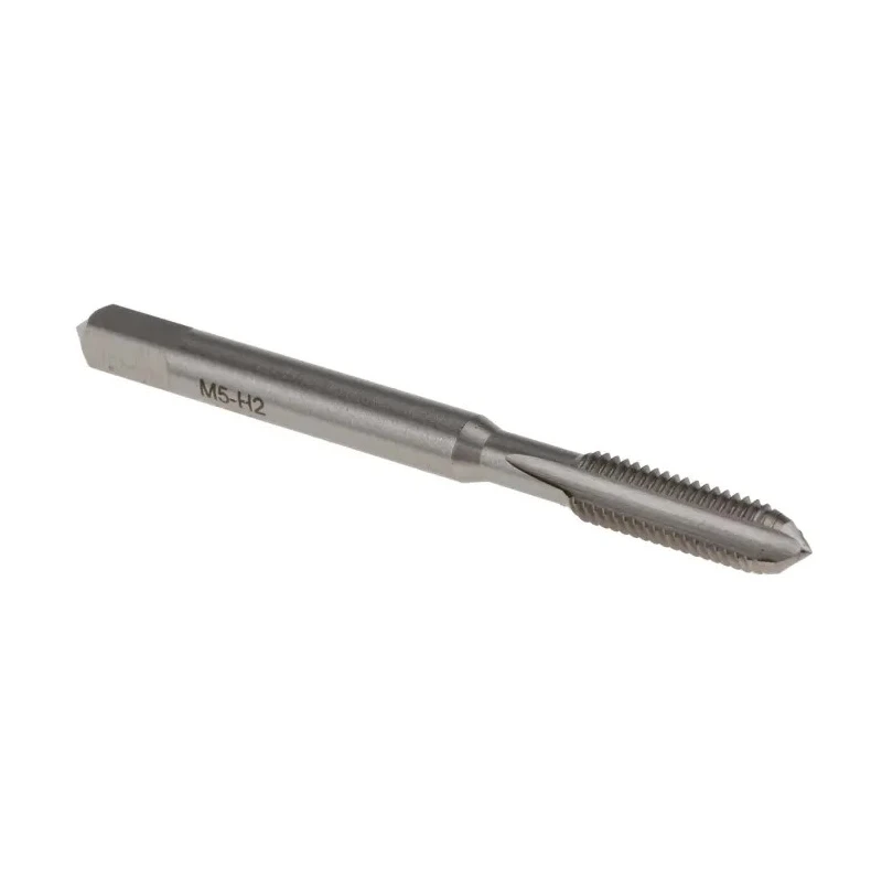 RS PRO Threading Tap M5 Metric Standard Hand Tap High Speed Steel Blue Stream Tempered 58mm 152-384