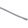 RS PRO Galvanised Steel Wire Rope, 75 m, 3 mm Diameter, 116 kg Safe Working Load 192-957