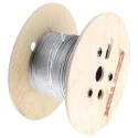 RS PRO Galvanised Steel Wire Rope, 75 m, 3 mm Diameter, 116 kg Safe Working Load 192-957