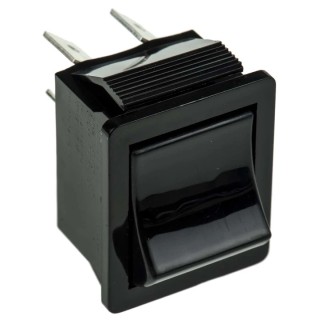 Arcolectric (Bulgin) Ltd DPST Rocker Switch, Panel Mount, Aluminium Housing, 16A 250V AC, Rectangular Actuator C1350VQAAB