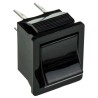 Arcolectric (Bulgin) Ltd DPST Rocker Switch, Panel Mount, Aluminium Housing, 16A 250V AC, Rectangular Actuator C1350VQAAB