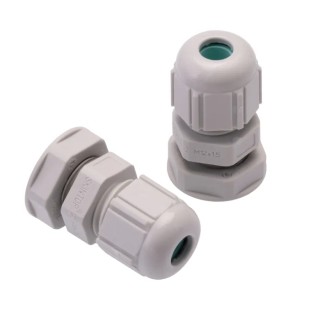 Lapp SKINTOP Series 100 Cable Gland, Polyamide, IP68, Flame Retardant, M12 Thread, 100 Pieces 53111407 & 53119200