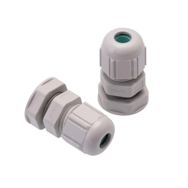 Lapp SKINTOP Series 100 Cable Gland, Polyamide, IP68, Flame Retardant, M12 Thread, 100 Pieces 53111407 & 53119200