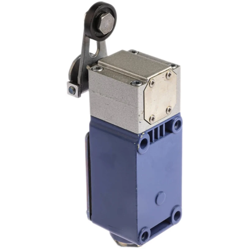 Telemecanique Sensors OsiSense XC Series Roller Lever Limit Switch, Metal Housing, Snap Action, 3A, 240V AC, IP65, XC2JC10111
