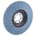 3M 566A Zirconia Aluminium Flap Disc, 125 mm, Medium Grade, Quick Change, 12250 RPM, 1 Grit, 3M556A B61794