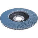 3M 566A Zirconia Aluminium Flap Disc, 125 mm, Medium Grade, Quick Change, 12250 RPM, 1 Grit, 3M556A B61794