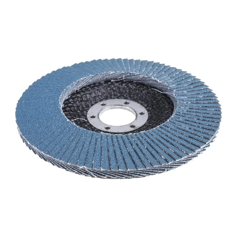 3M 566A Zirconia Aluminium Flap Disc, 125 mm, Medium Grade, Quick Change, 12250 RPM, 1 Grit, 3M556A B61794